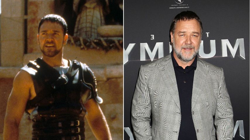 Russell Crowe: Vom heißen Gladiator zum Zottel mit Plauze