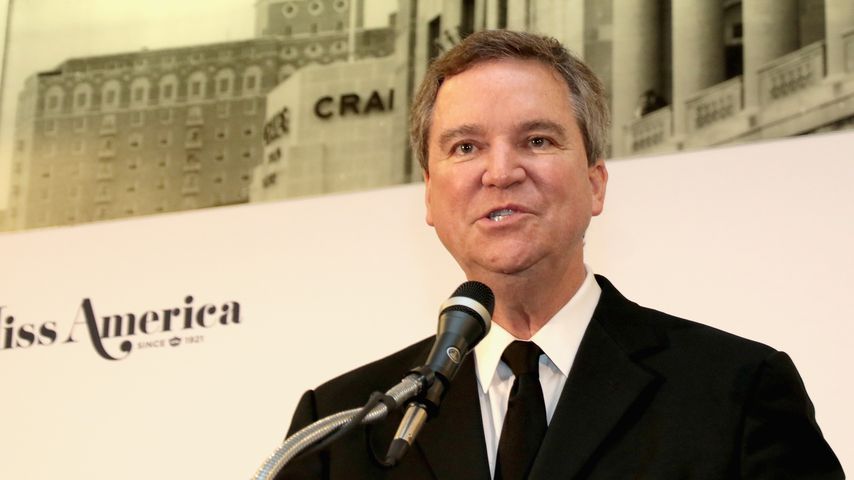 Sam Haskell während der Pressekonferenz zur Miss America-Wahl 2018