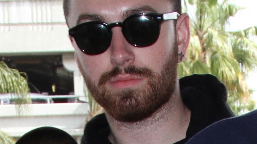 Sam Smith am Flughafen in LA