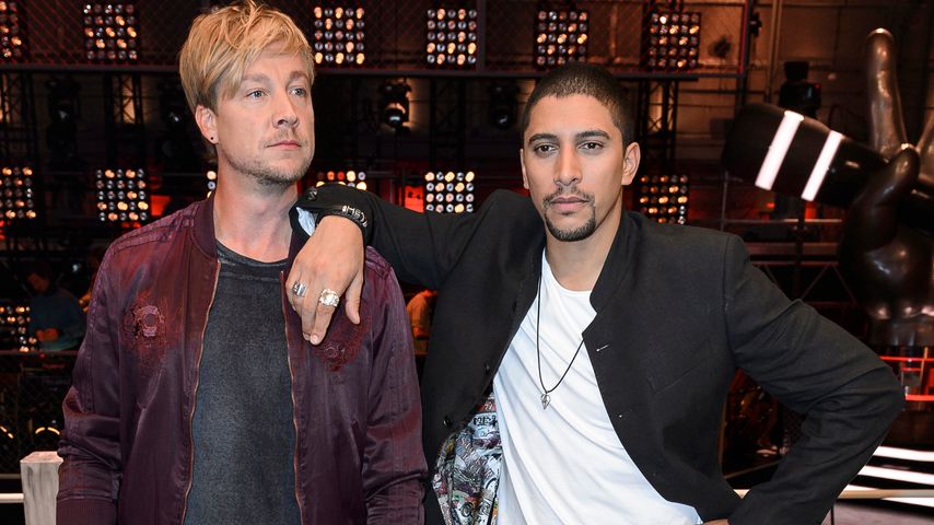 Samu Haber und Andreas Bourani beim "The Voice of Germany" Photocall zur 6. Staffel
