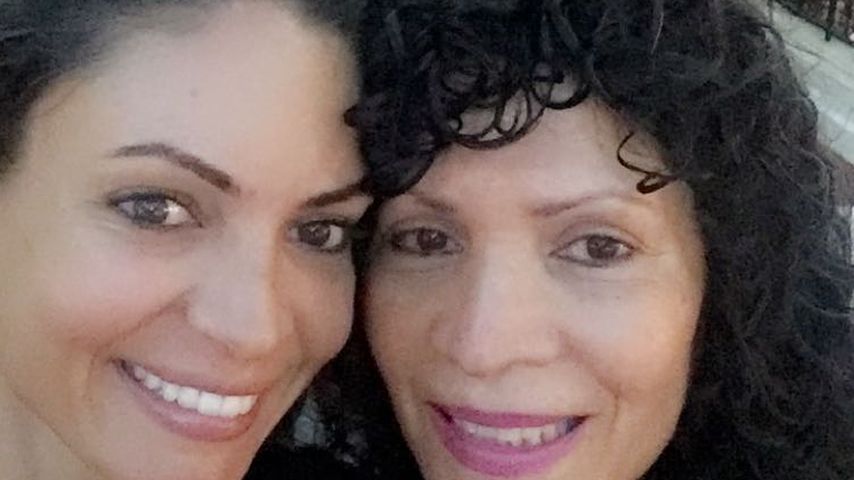 Sandra Luesse mit ihrer Mutter in Las Vegas