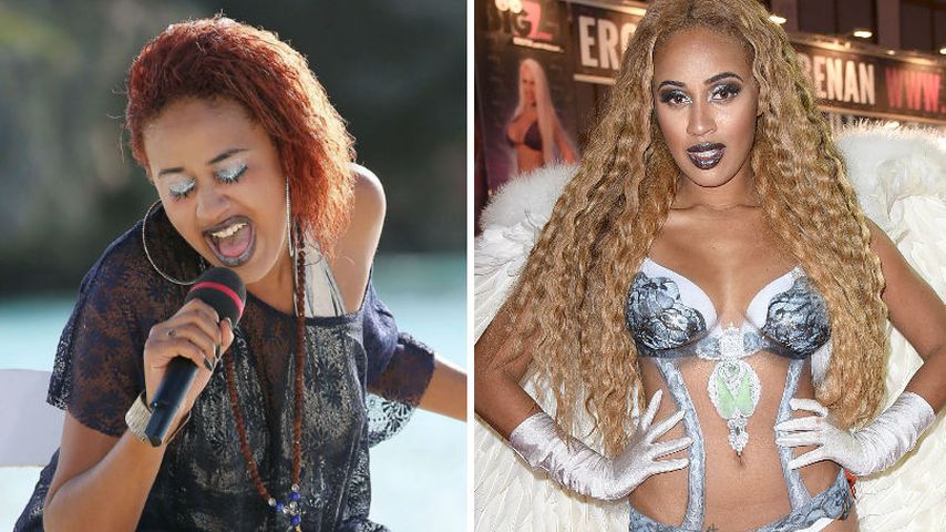 Sarah Joelle bei DSDS 2013 und als Venus-Gesicht im Jahr 2016
