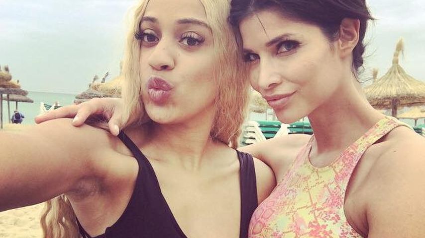 TV-Sternchen Sarah Joelle Jahnel und Erotik-Model Micaela Schäfer