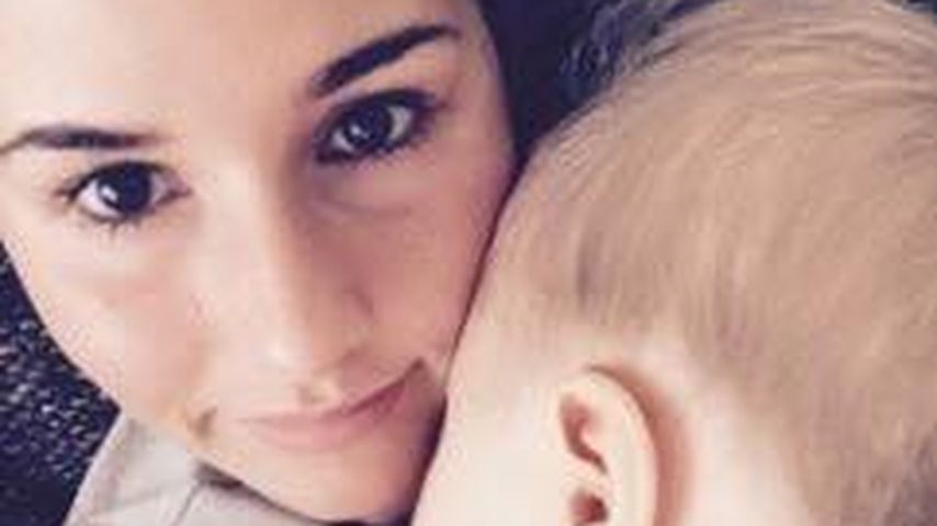 Sarah Lombardi mit ihrem Baby