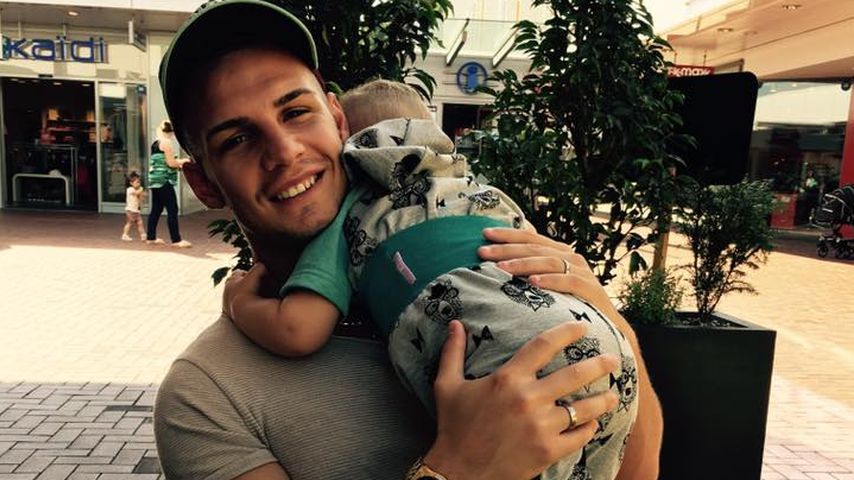 Pietro Lombardi mit seinem Sohn Alessio