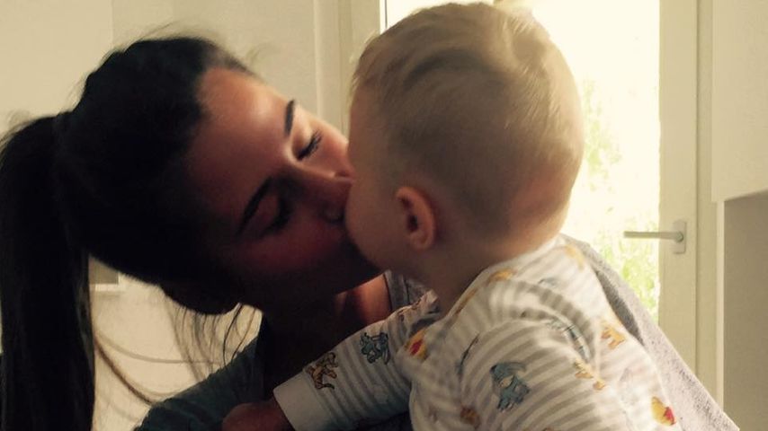 Sarah Lombardi mit Söhnchen Alessio