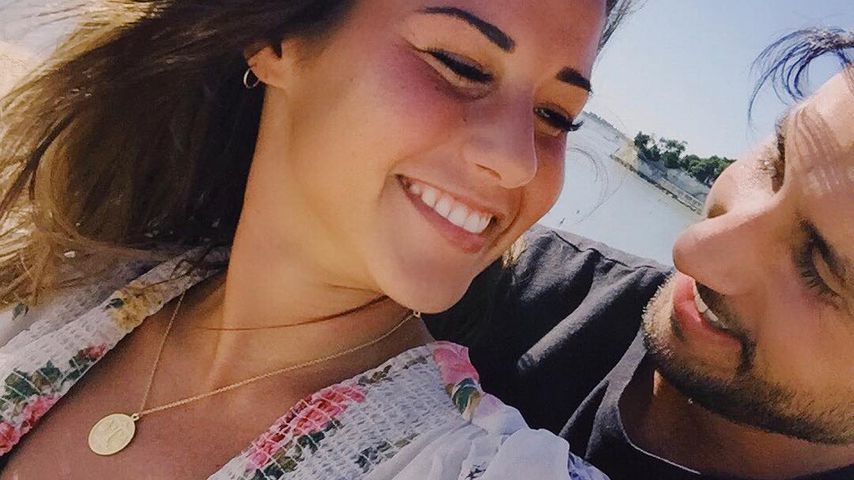 Er bringt sie zum Strahlen: Süßes Selfie von Sarah & Roberto