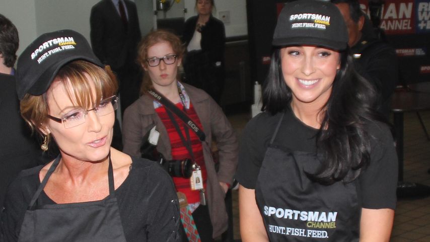 Sarah Palin (l.) und Tochter Bristol