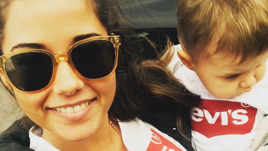 Sarah Lombardi und ihr Sohn Alessio