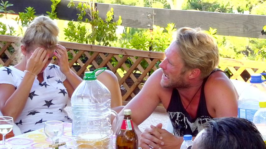Saskia Atzerodt und Nico Schwanz im "Sommerhaus der Stars"