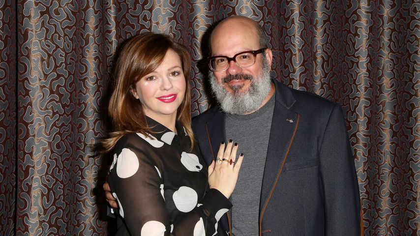 Schauspielerin Amber Tamblyn mit ihrem Mann David Cross