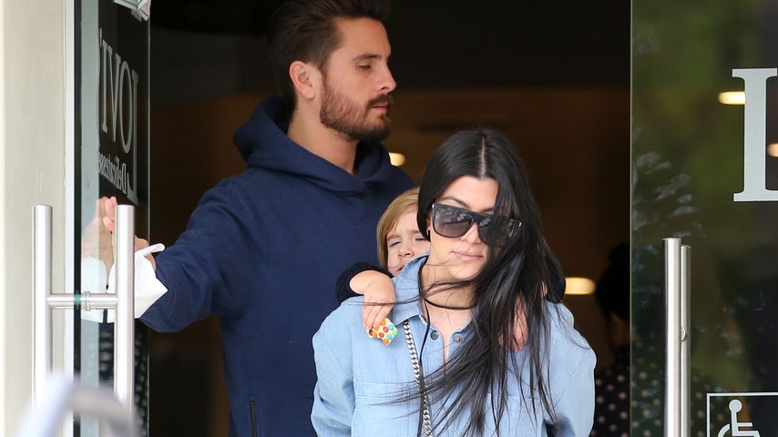 Kourtney Kardashian, Scott Disick und Penelope Disick