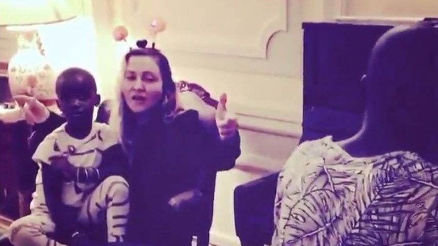 Madonna: Coole Rap-Session mit ihren vier Adoptiv-Kindern!
