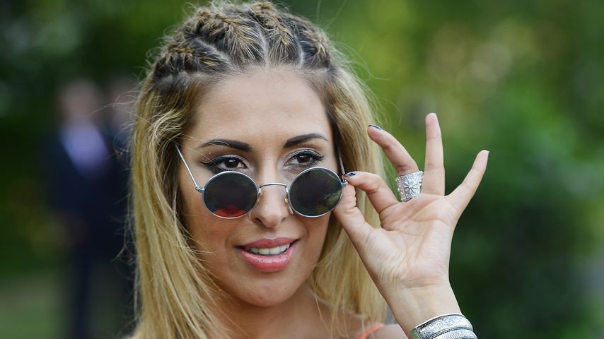 Senna Gammour bei der Mercedes-Benz Fashion Week in Berlin