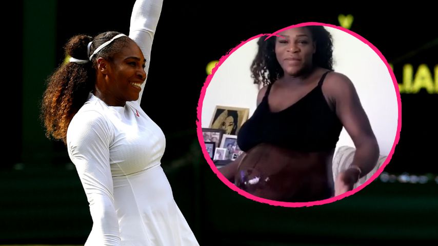Intimer Throwback: Serena Williams kurz vor der Entbindung!