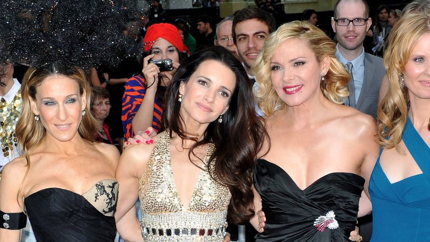 Sarah Jessica Parker, Kim Cattrall, Kristin Davis und Cynthia Nixon