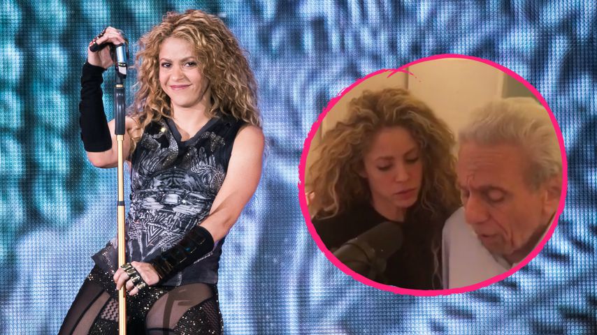 Gesangs-Talent geerbt? Popstar Shakira singt mit seinem Papa