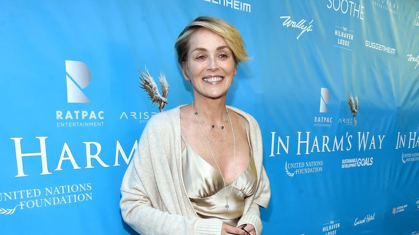 Sharon Stone auf einer Veranstaltung der UNO in Los Angeles