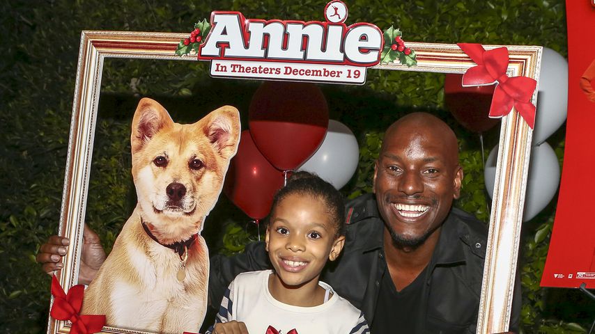Shayla Somer Gibson und Tyrese Gibson bei ihrer "Annie"-Filmvorführung für Familie und Freunde