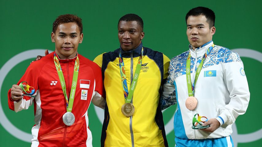 Eko Yuli Irawan, Oscar Figueroa, Farkhad Kharki