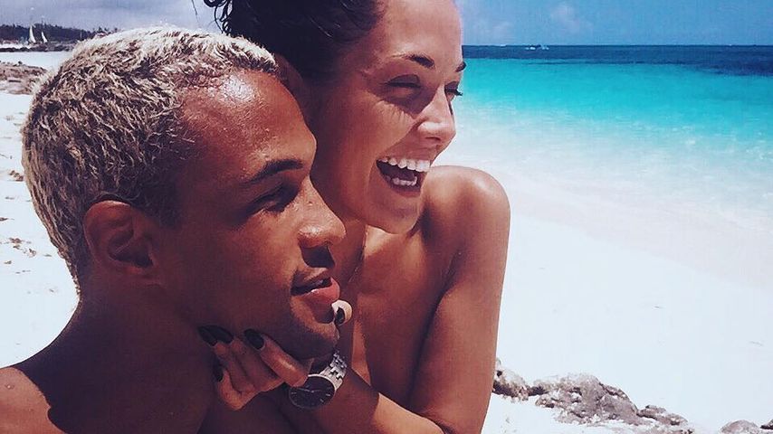 Simon Desue und Enisa Bukvic auf den Bahamas