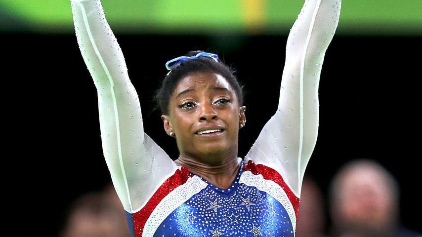 Simone Biles bei den olympischen Spielen in Rio de Janeiro