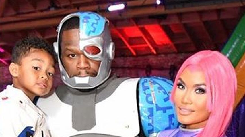 Sire Jackson mit Papa 50 Cent und Mama Daphne Joy
