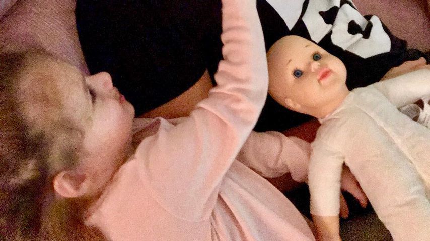 Sophia und Lucas Cordalis im Februar 2018