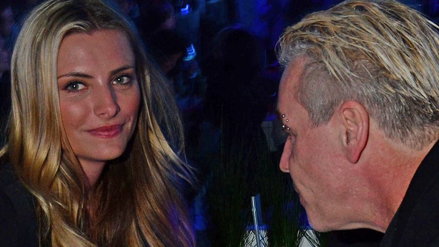 Sophia Thomalla, Till Lindemann und Sven Martinek