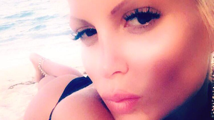 Sophia Wollersheim am Strand von Miami