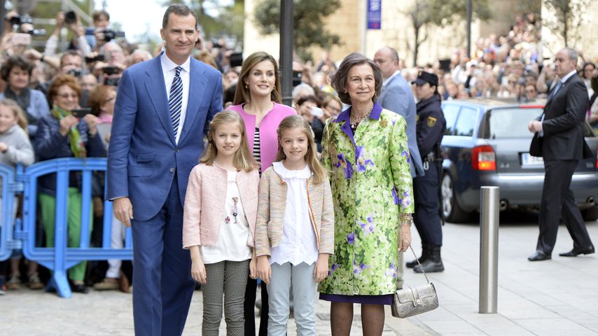 Spanische Royals bei Ostermesse