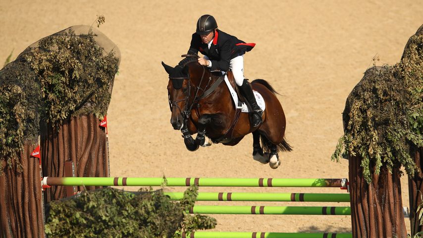 Olympia-Sieger Nick Skelton und sein Pferd Big Star
