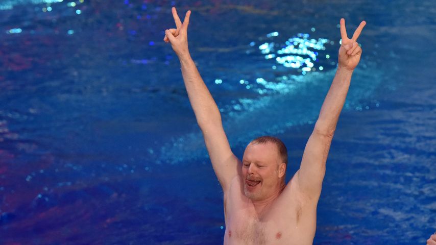 Stefan Raab beim "TV Total Turmspringen" 2015