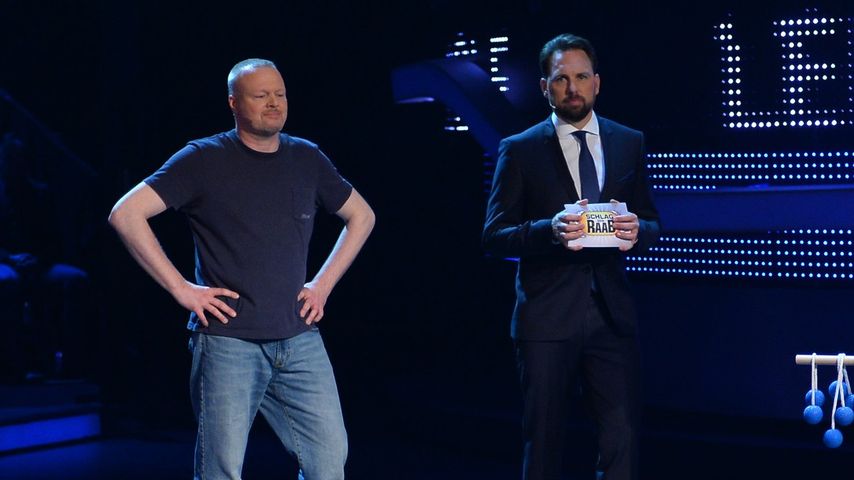 Stefan Raab und Steven Gätjen bei "Schlag den Raab"