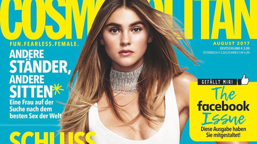 Stefanie Giesinger auf dem dritten Cover der Cosmopolitan