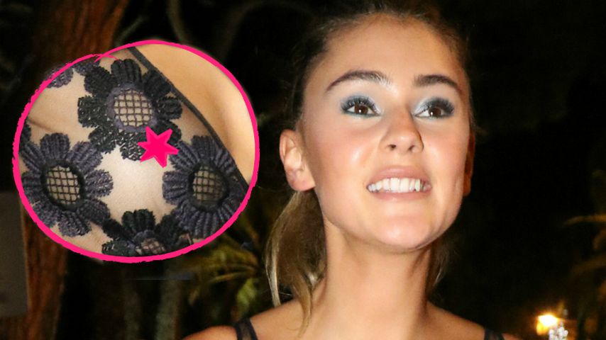 Das passiert ohne BH: Nippelblitzer bei Stefanie Giesinger!