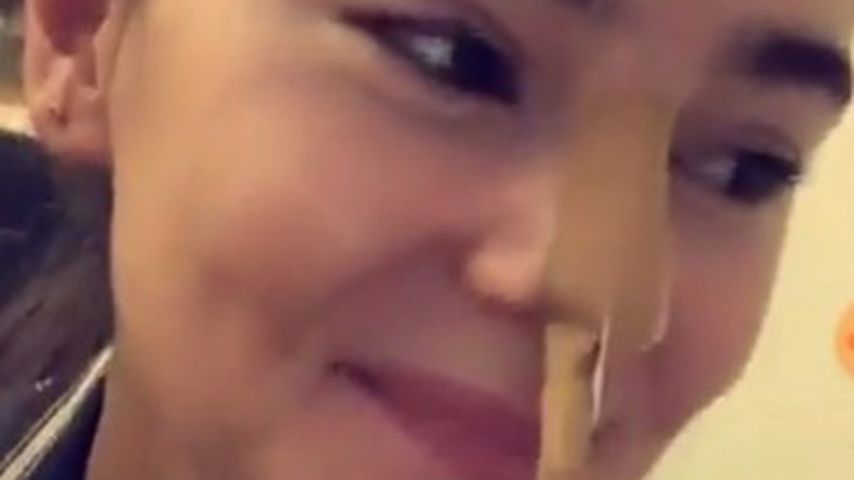 Stefanie Giesinger im Krankenhaus 2017