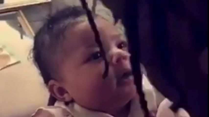 Stormi Webster und Travis Scott