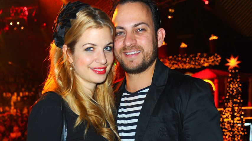 Susan Sideropoulos und ihr Mann Jakob in der Weihnachtszeit