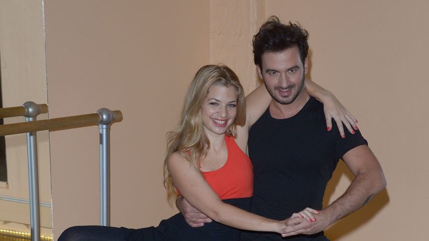 Susan Sideropoulos und Stefano Terranzzino beim Training für "Let's Dance"