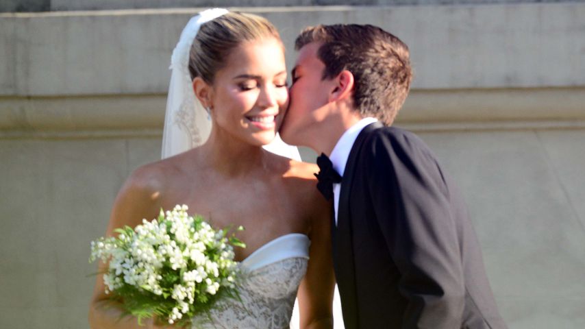 Sylvie Meis und Sohn Damian bei ihrer Hochzeit im September 2020