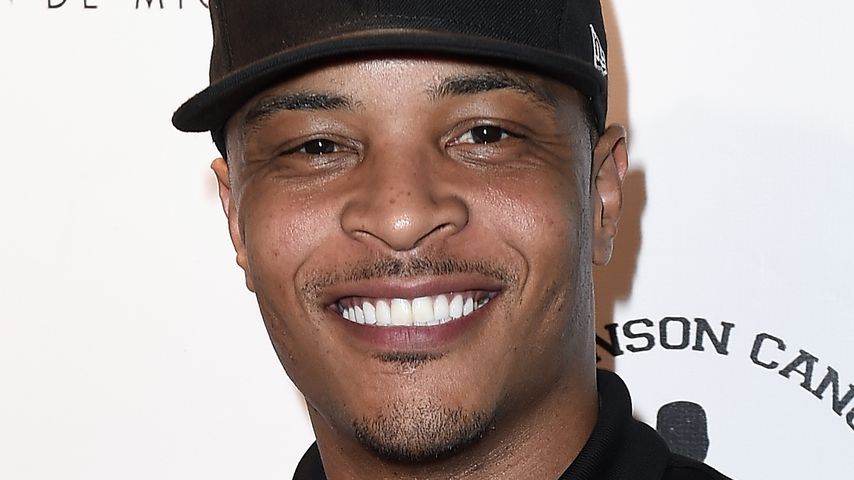 T.I. bei einem Charity-Basketball-Event in New York