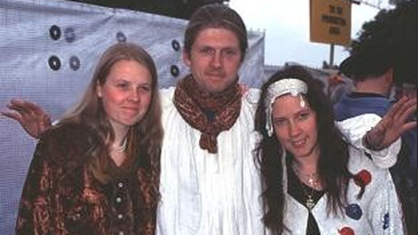 Patricia, John und Kathy Kelly