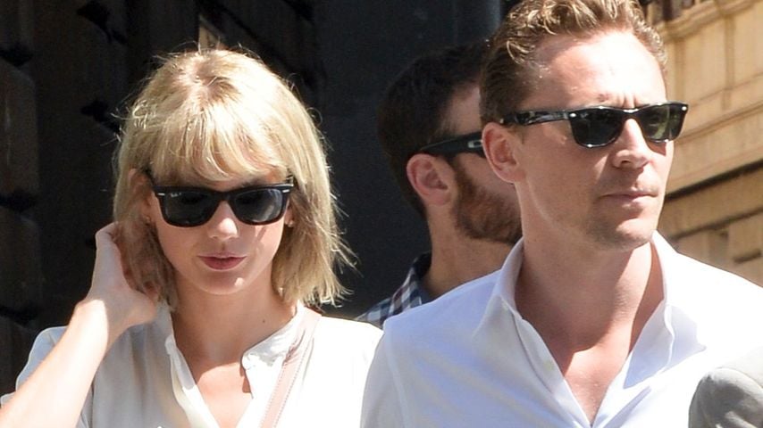 Taylor Swift und Tom Hiddleston bei einem Spaziergang in Rom 2016