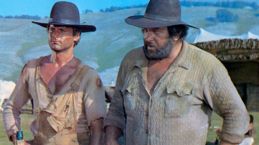Terence Hill und Bud Spencer 1970 "Vier Fäuste für ein Hallelujah"