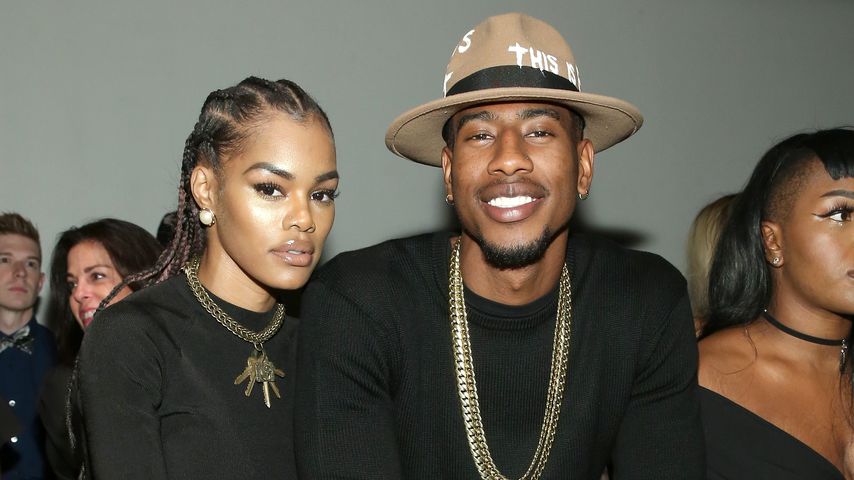 Teyana Taylor und Iman Shumpert bei der Globe Fashion Show 2016 in New York