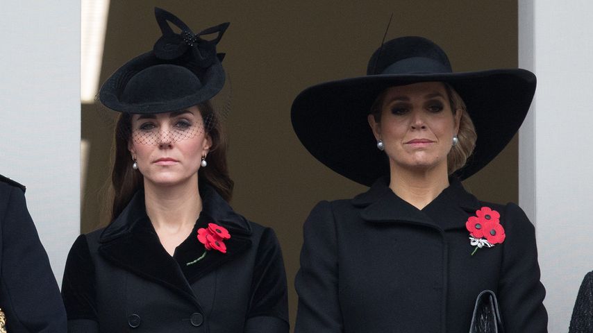 Herzogin Kate und Königin Maxima