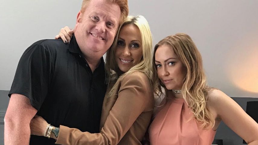 Tish und Brandi am ersten Drehtag von "Cyrus vs. Cyrus"