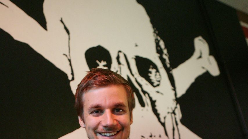 Tobias Schlegl bei seiner Buchvorstellung "Zu Spät" 2008 in Hamburg