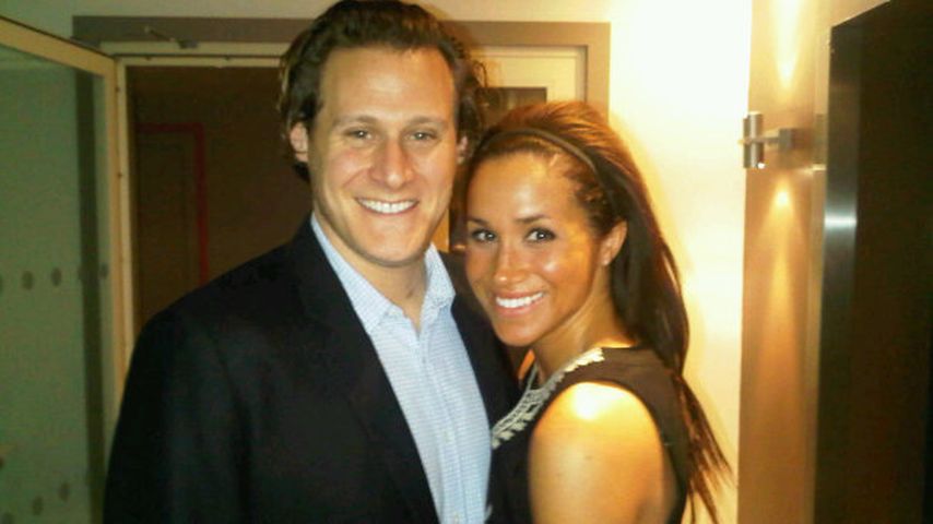 Trevor Engelson und Meghan Markle
